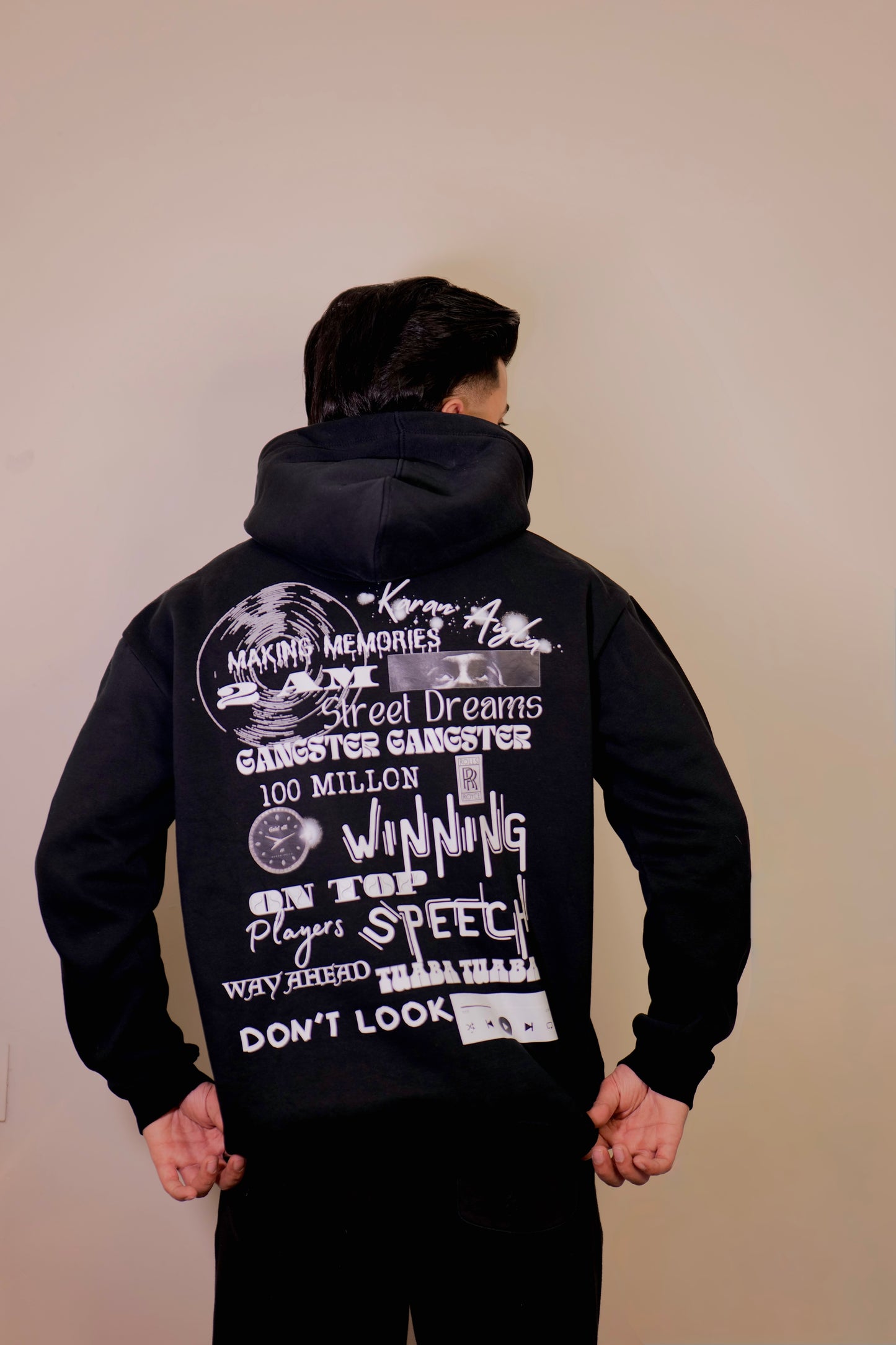 IT WAS ALL A DREAM BLACK Hoodie