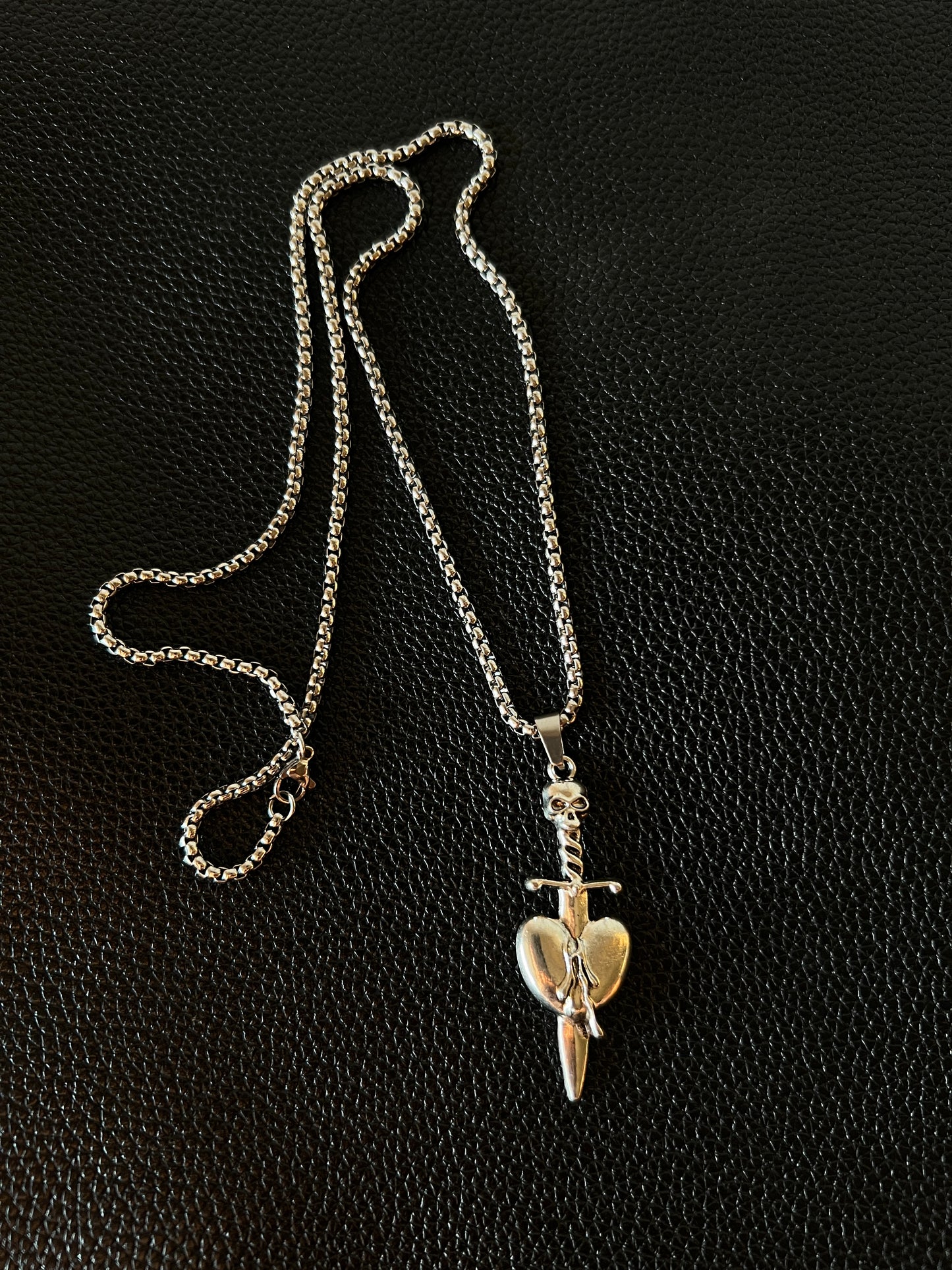 Heart&sword Locket