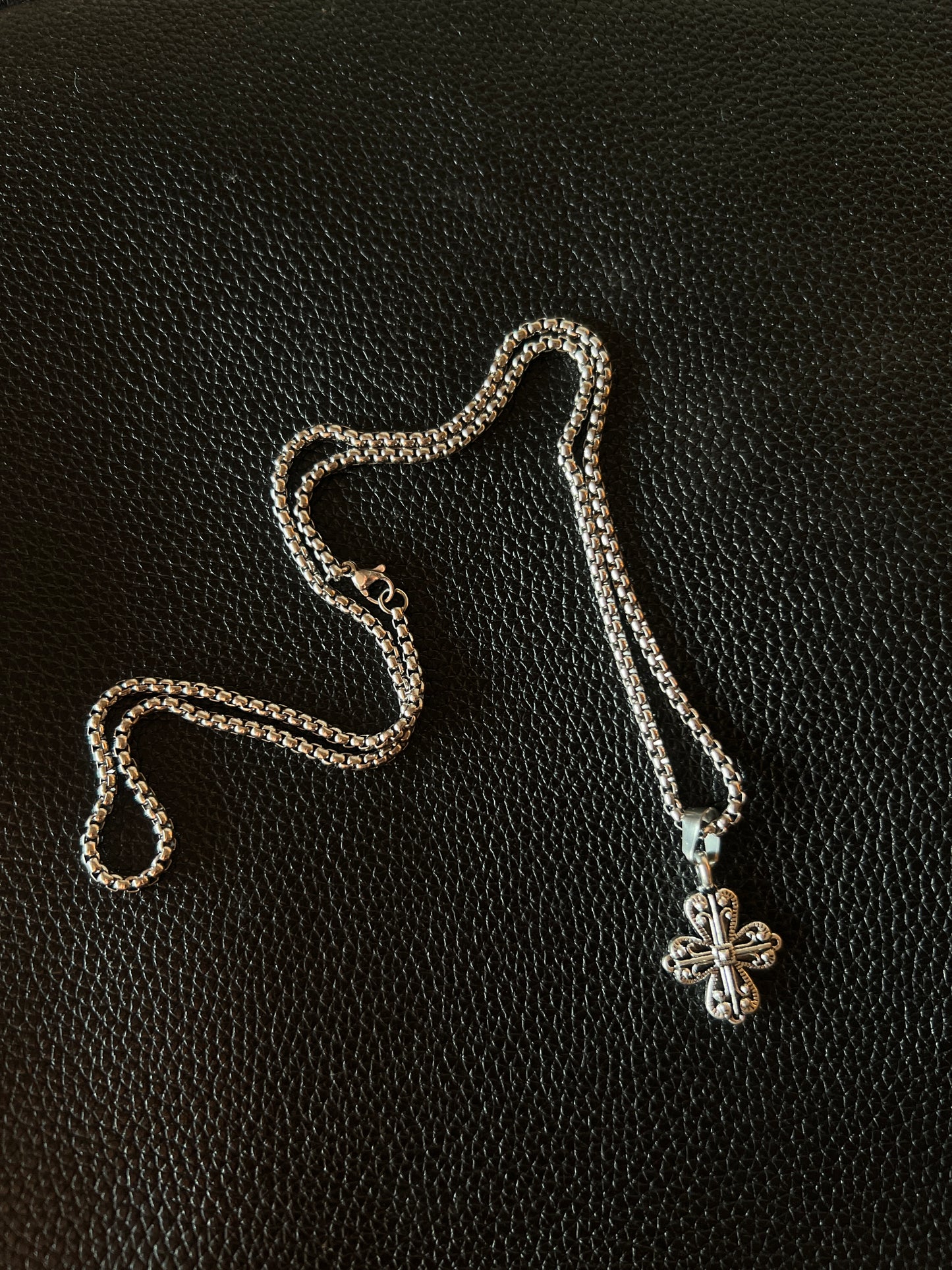 Denty Cross Locket
