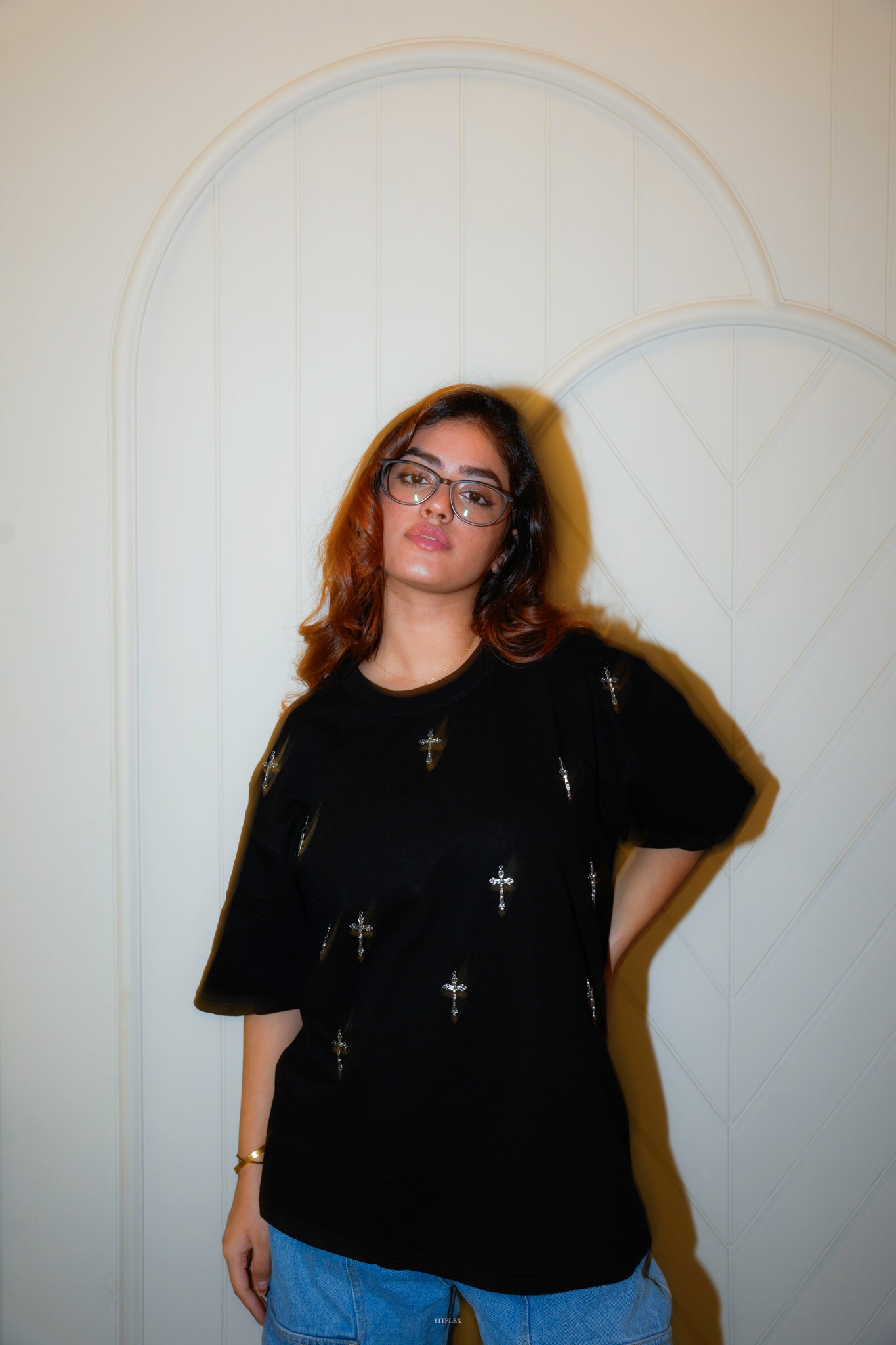 Dangle Cross (Oversized T-Shirt)