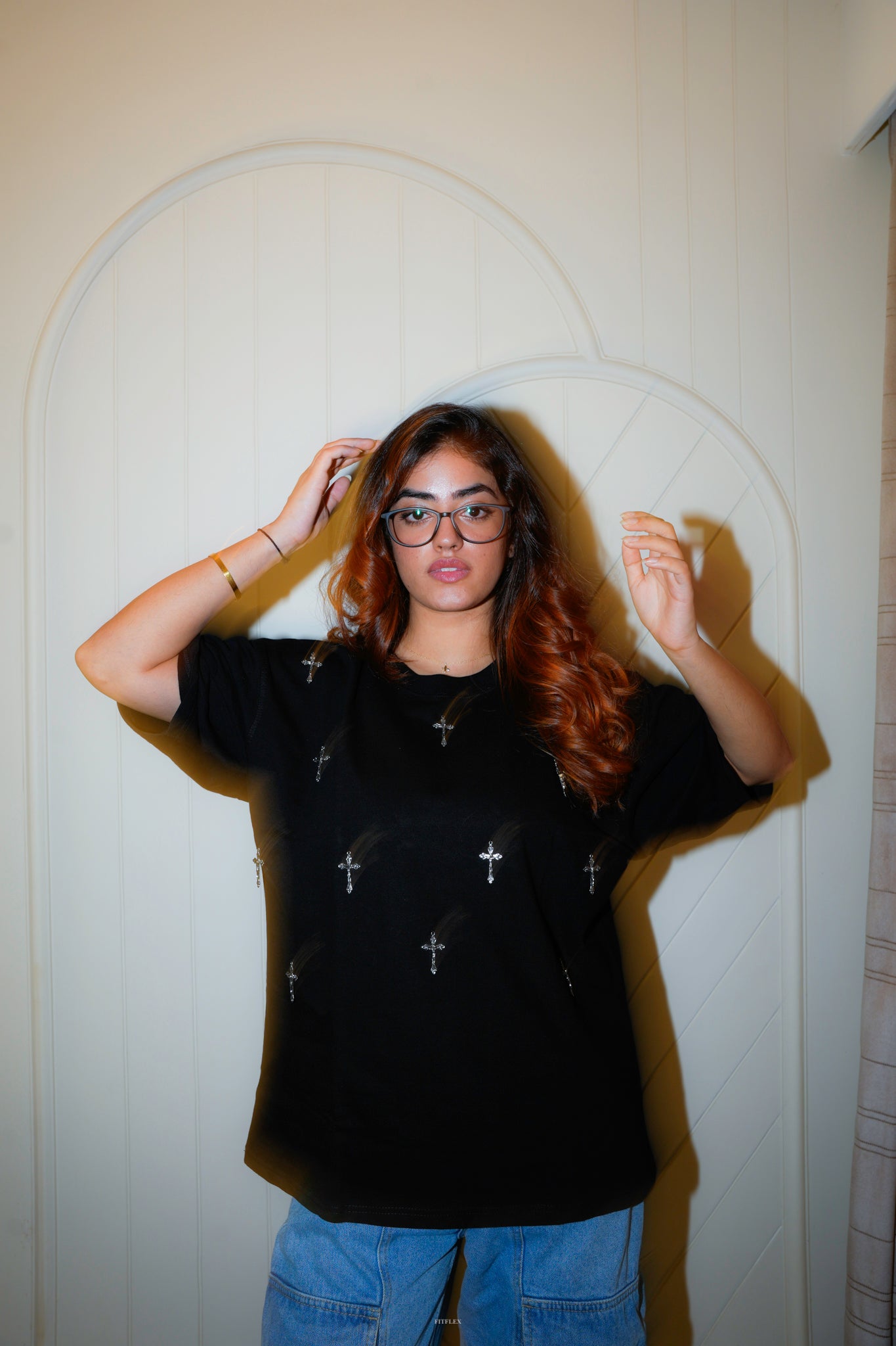Dangle Cross (Oversized T-Shirt)