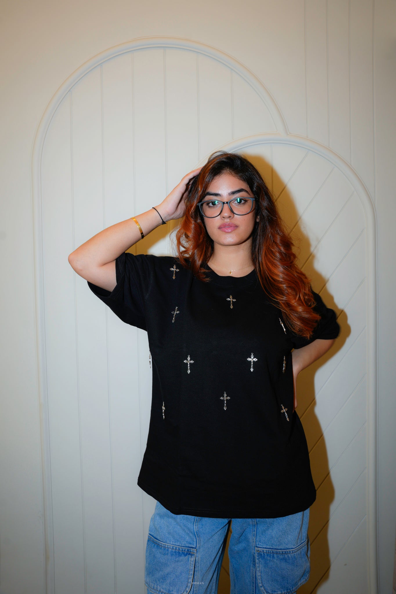 Dangle Cross (Oversized T-Shirt)