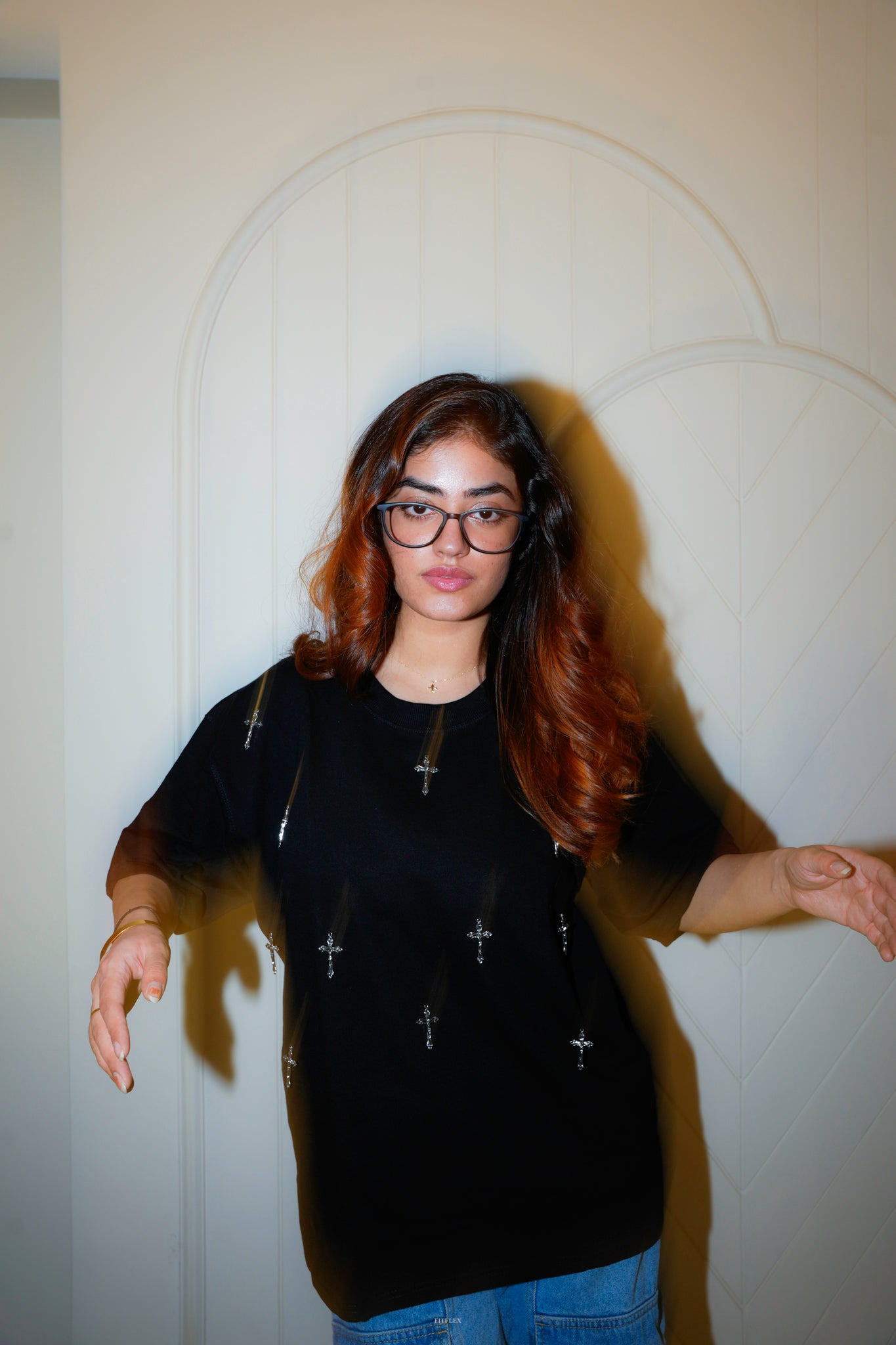 Dangle Cross (Oversized T-Shirt)