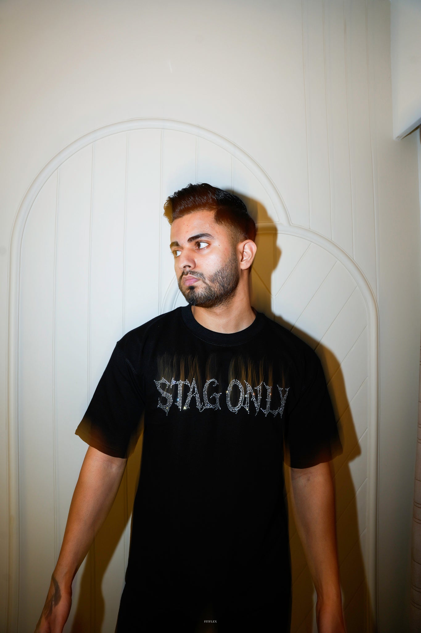 Stag Only Rhinestone (Oversized T-Shirt)