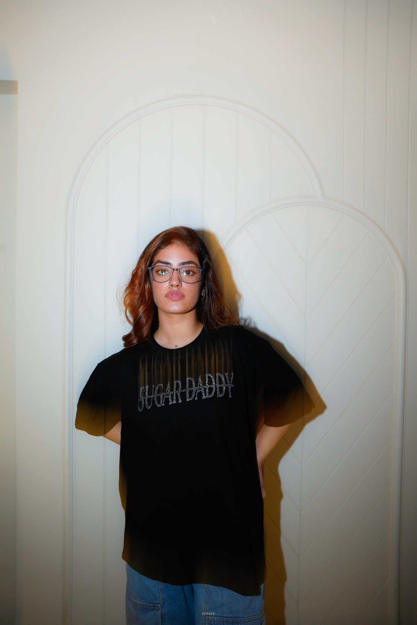Sugardaddy Rhinestone (Oversized T-Shirt)