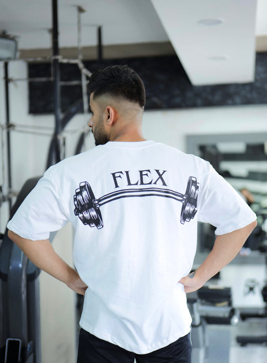 FLEX WHITE (Oversized T-Shirt)