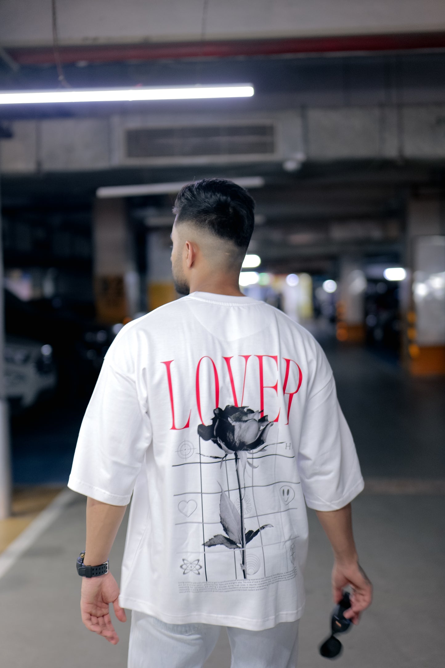 LOVER WHITE (Oversized T-Shirt)