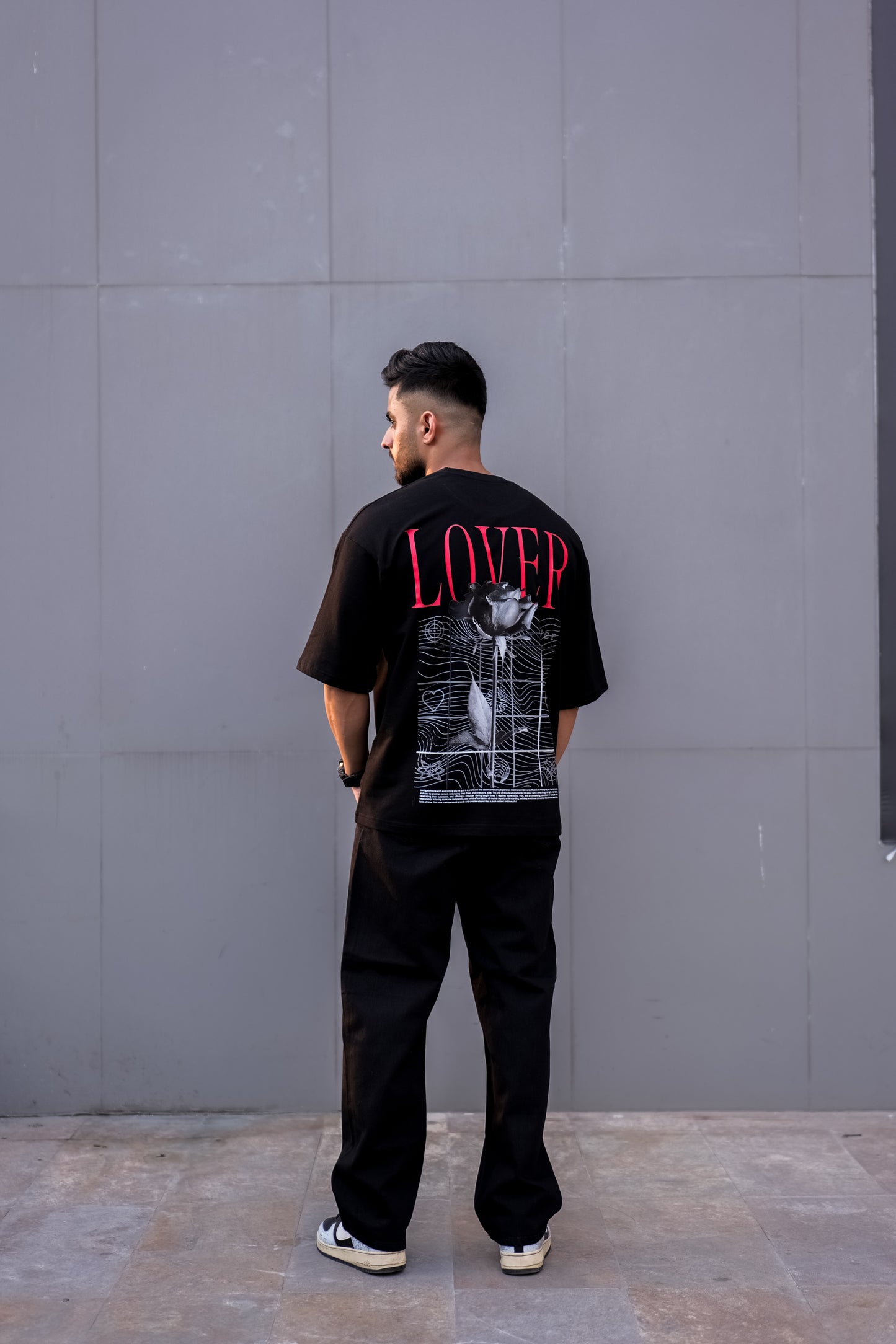 LOVER BLACK (Oversized T-Shirt)