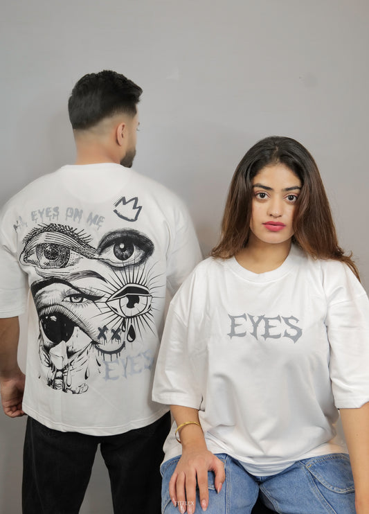 ALL EYES ON ME T-SHIRT || Radium that Glows in Dark || (Oversized T-Shirt)