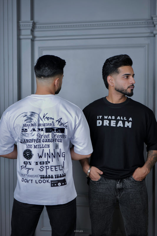 KARAN AUJILA IT WAS ALL A DREAM (Oversized T-Shirt)